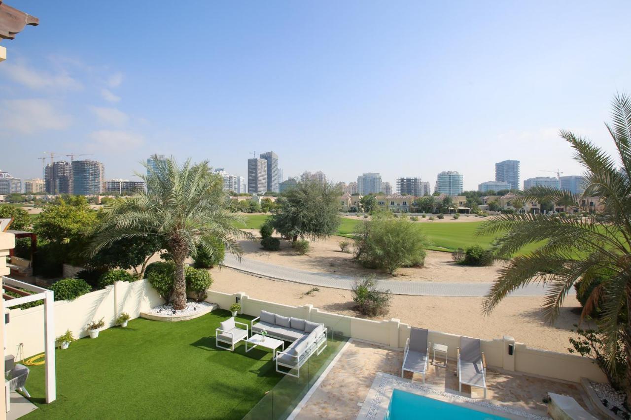 Victory Heights - 4Br Villa With Private Pool - Allsopp&Allsopp Dubai Bagian luar foto