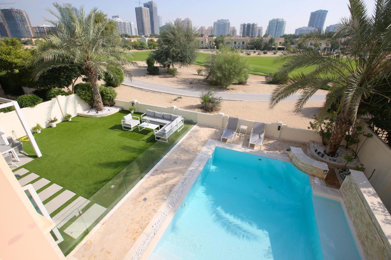 Victory Heights - 4Br Villa With Private Pool - Allsopp&Allsopp Dubai Bagian luar foto